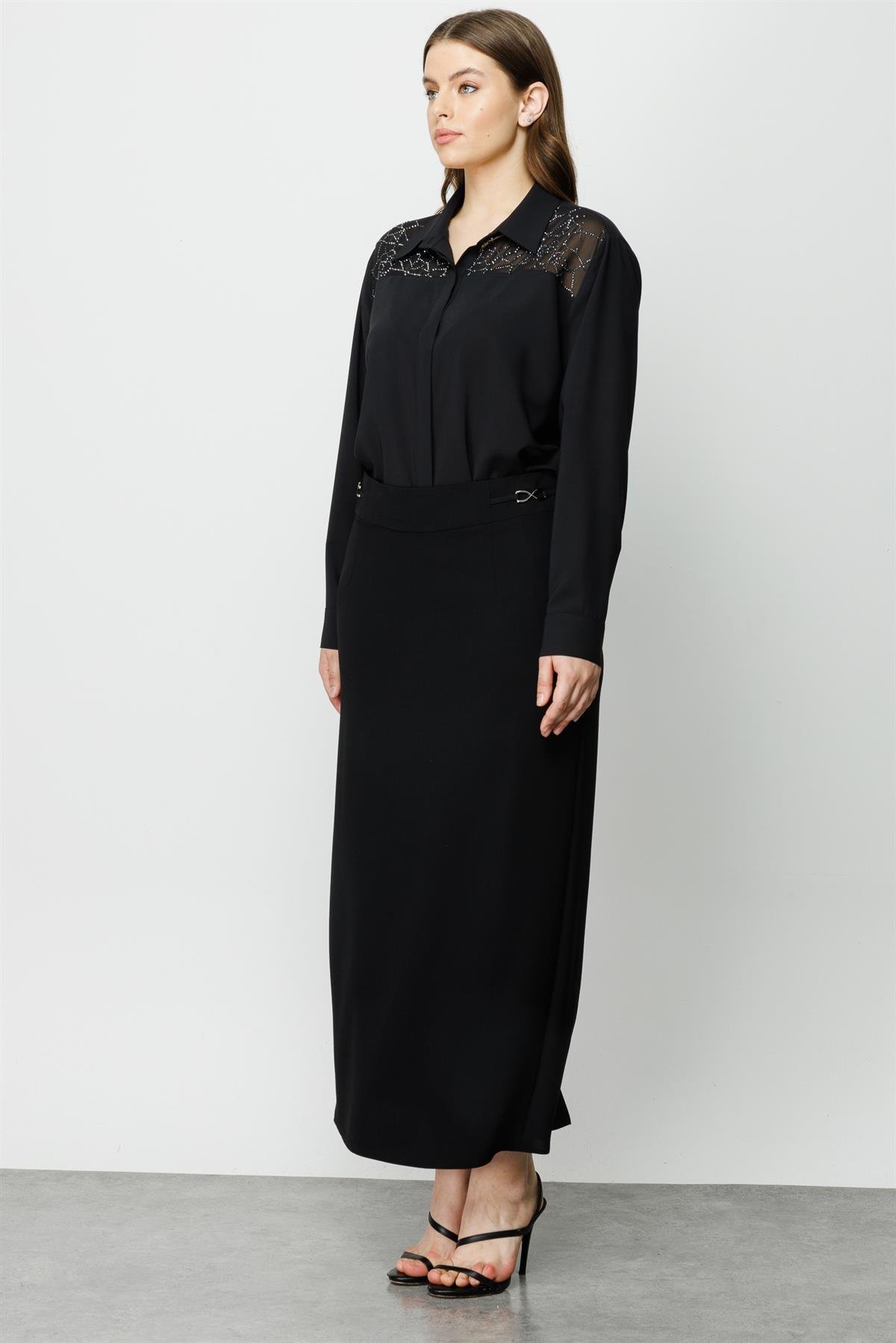 Modailgi  Etek Siyah