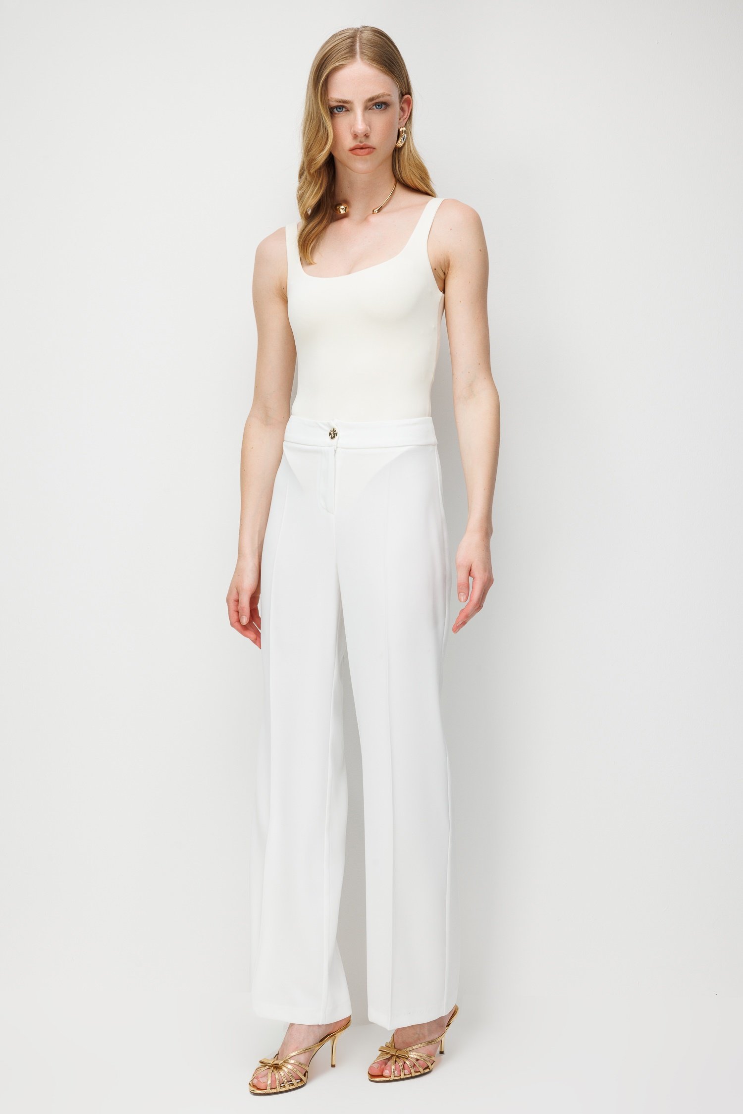 Modailgi  Klasik Dokuma Pantolon - 75014 Ekru