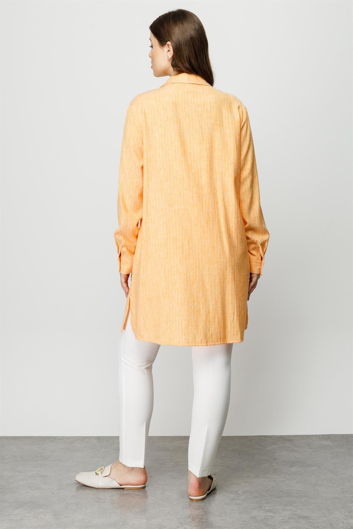 Modailgi  Nakış Detaylı Tunik Mango