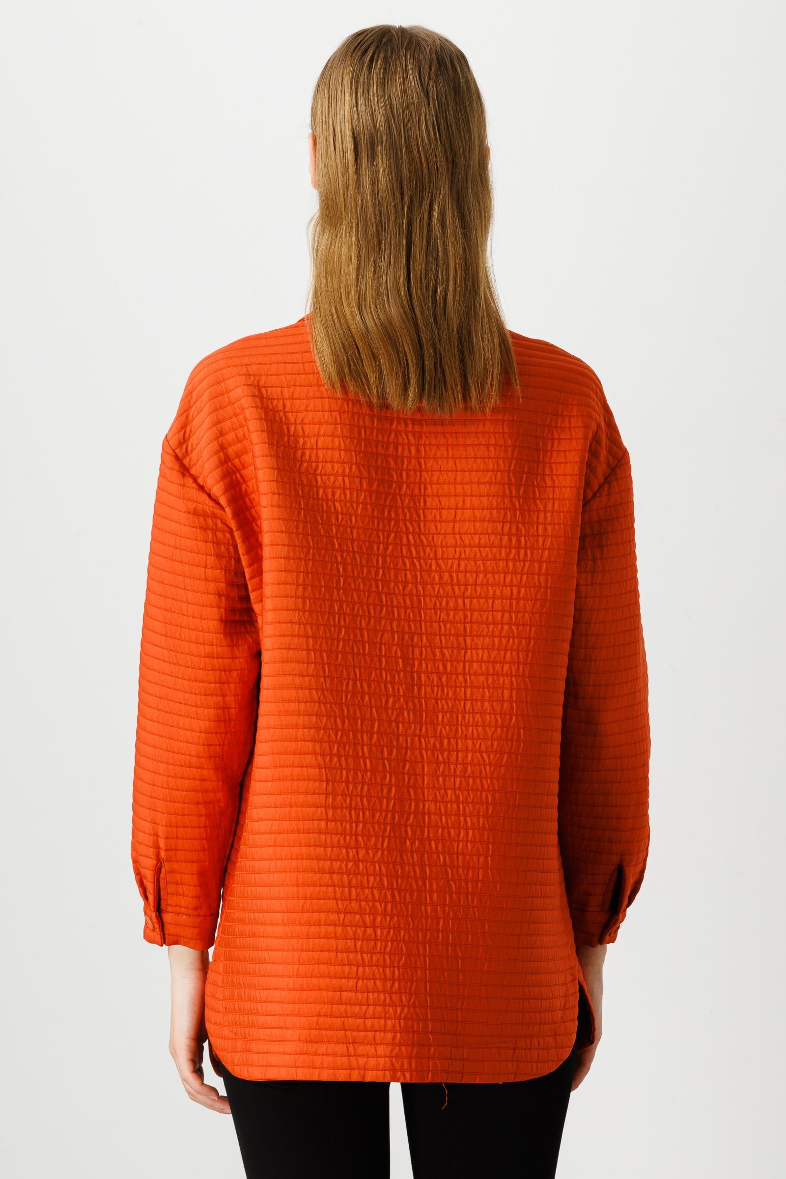 Modailgi  Oversize Kapitone Tunik Tarçın