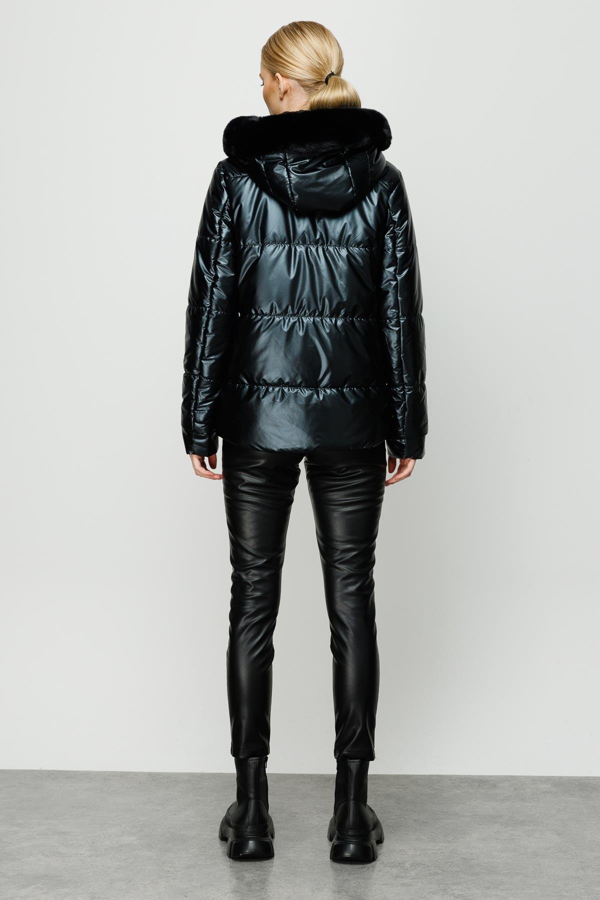 Modailgi  Şişme Kaban Siyah