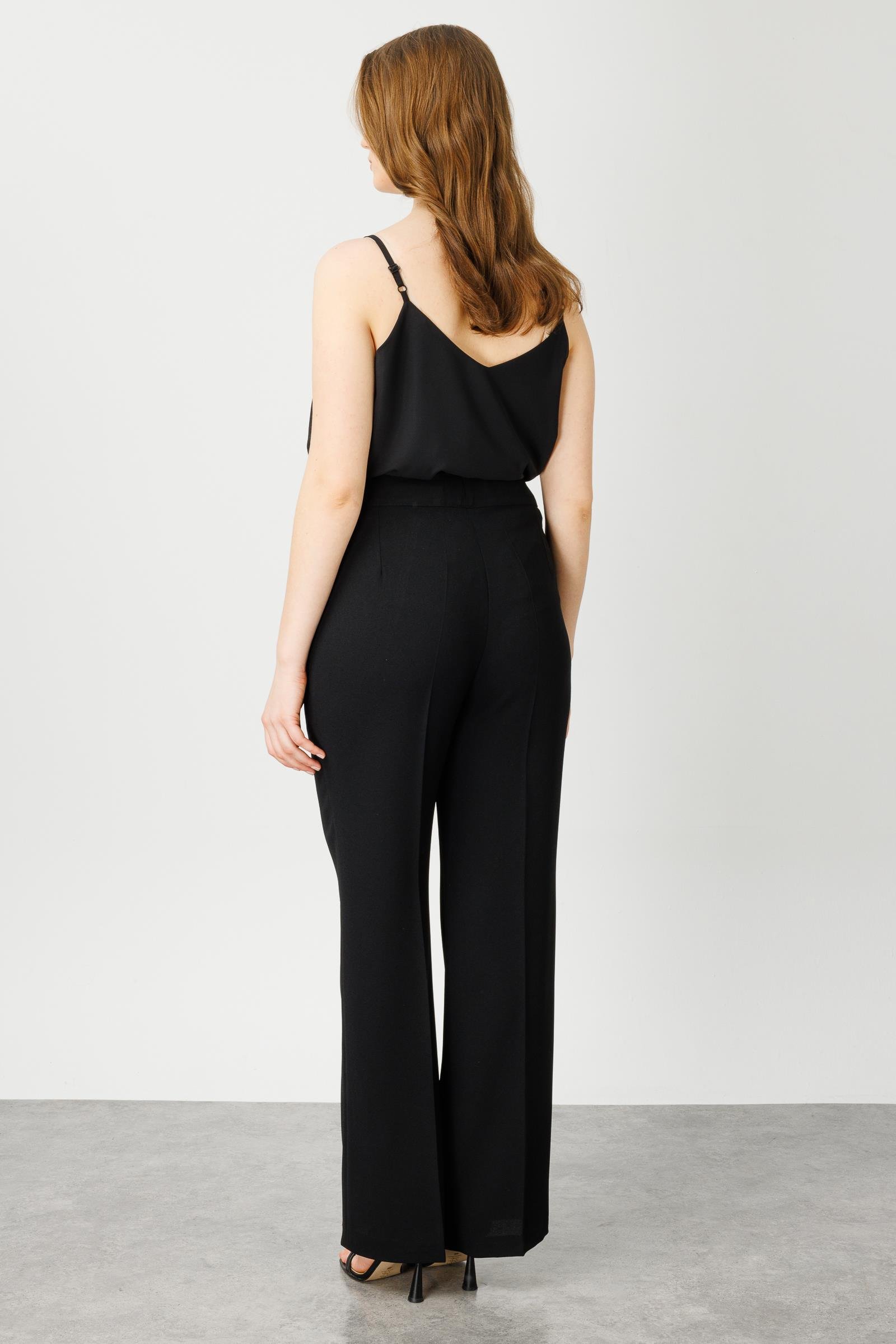 Modailgi  Süs Cep Detaylı Pantolon Siyah