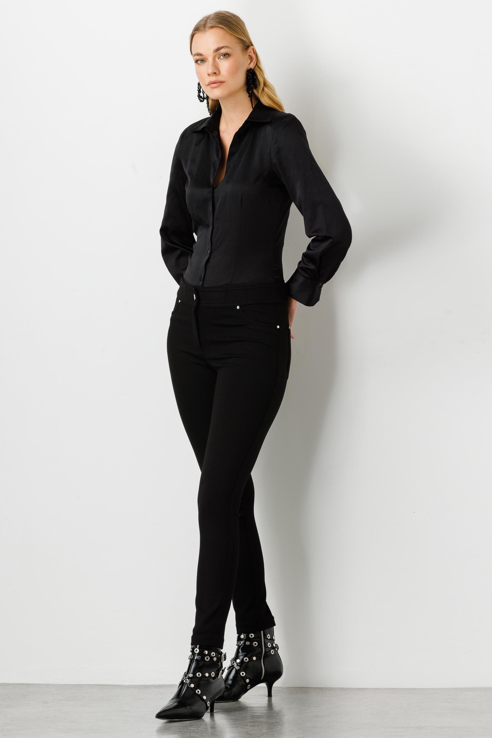 Modailgi  Tayt Pantolon Siyah