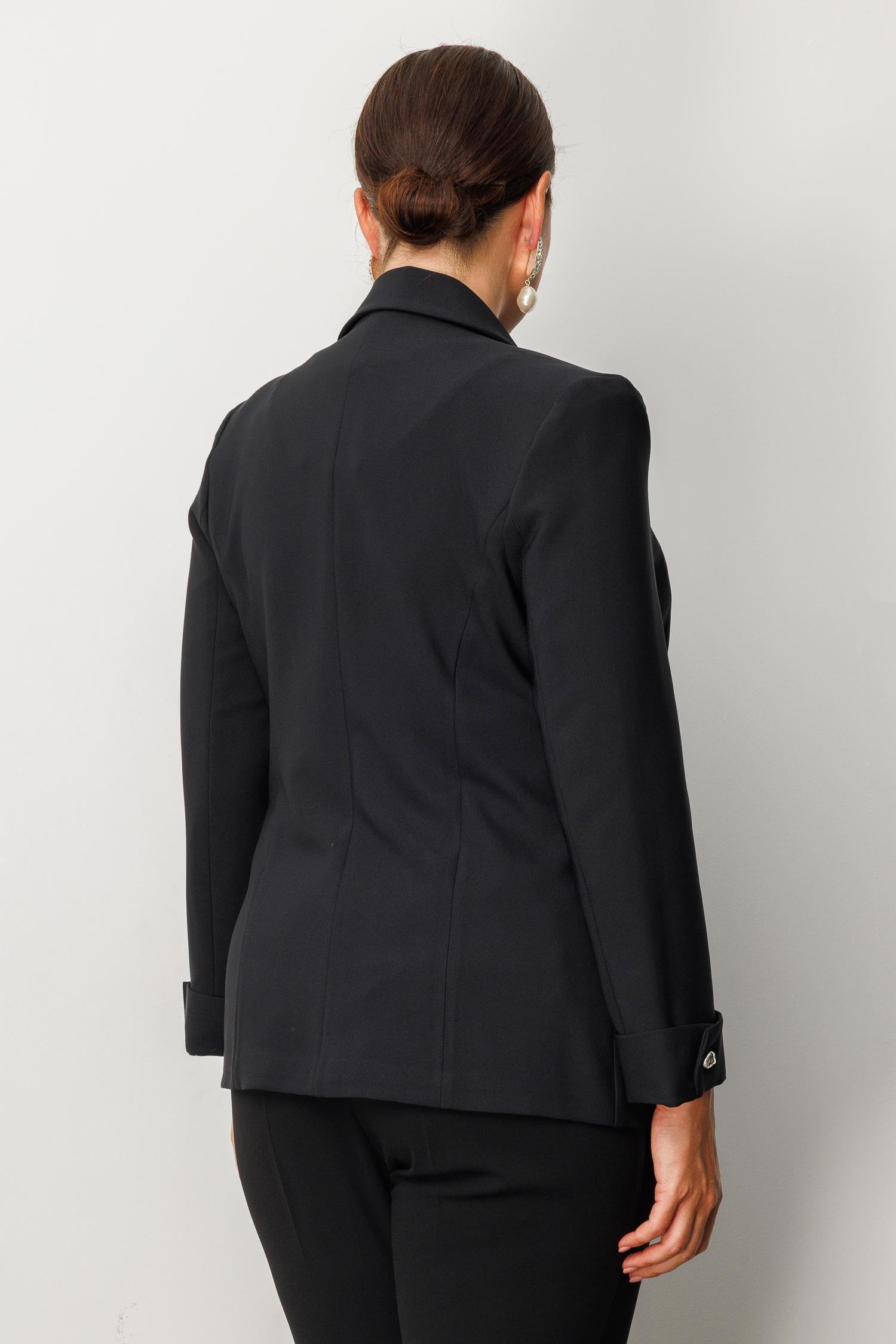 Modailgi  Tek Düğme Ceket Siyah