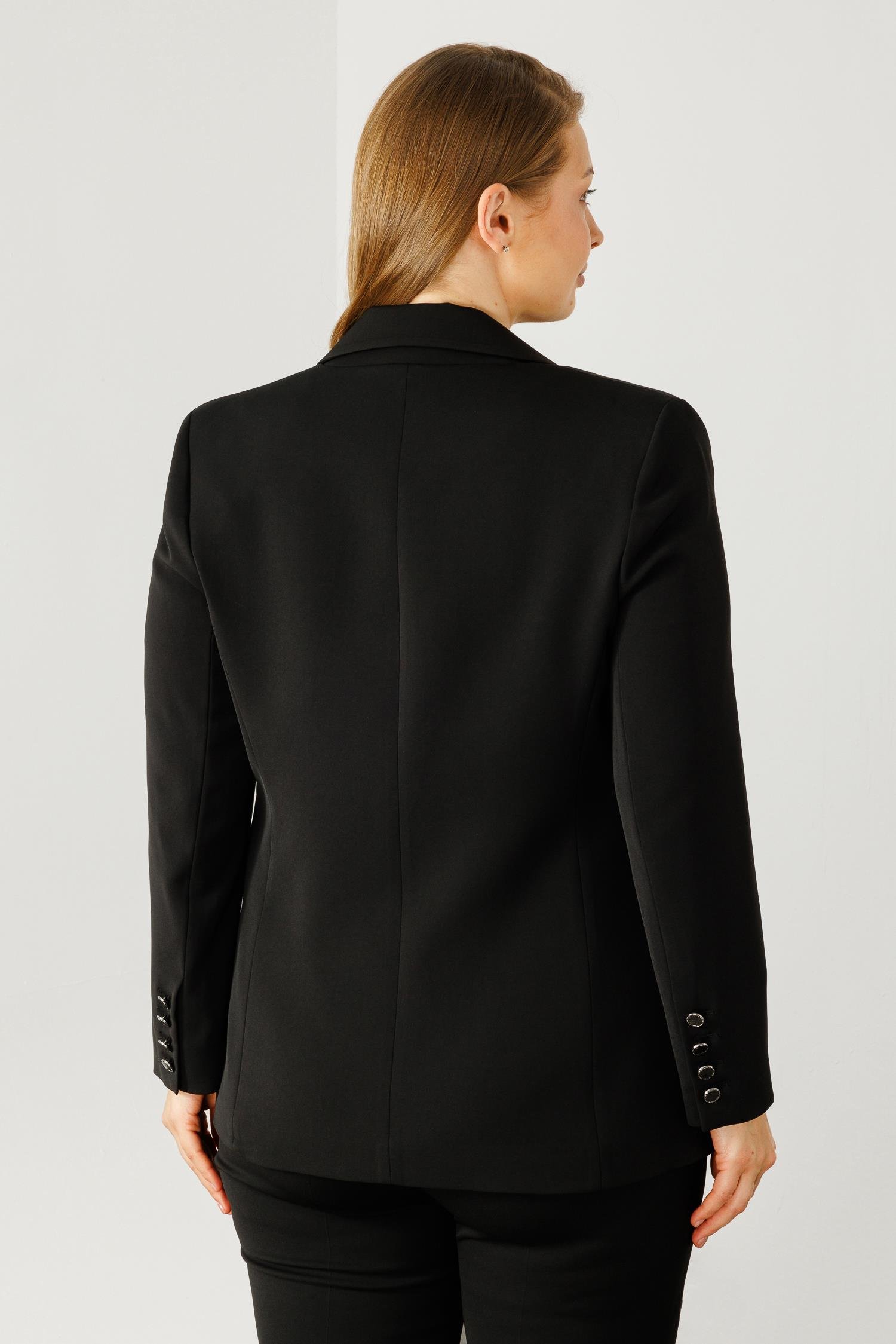 Modailgi  Tek Düğmeli Klasik Ceket Siyah