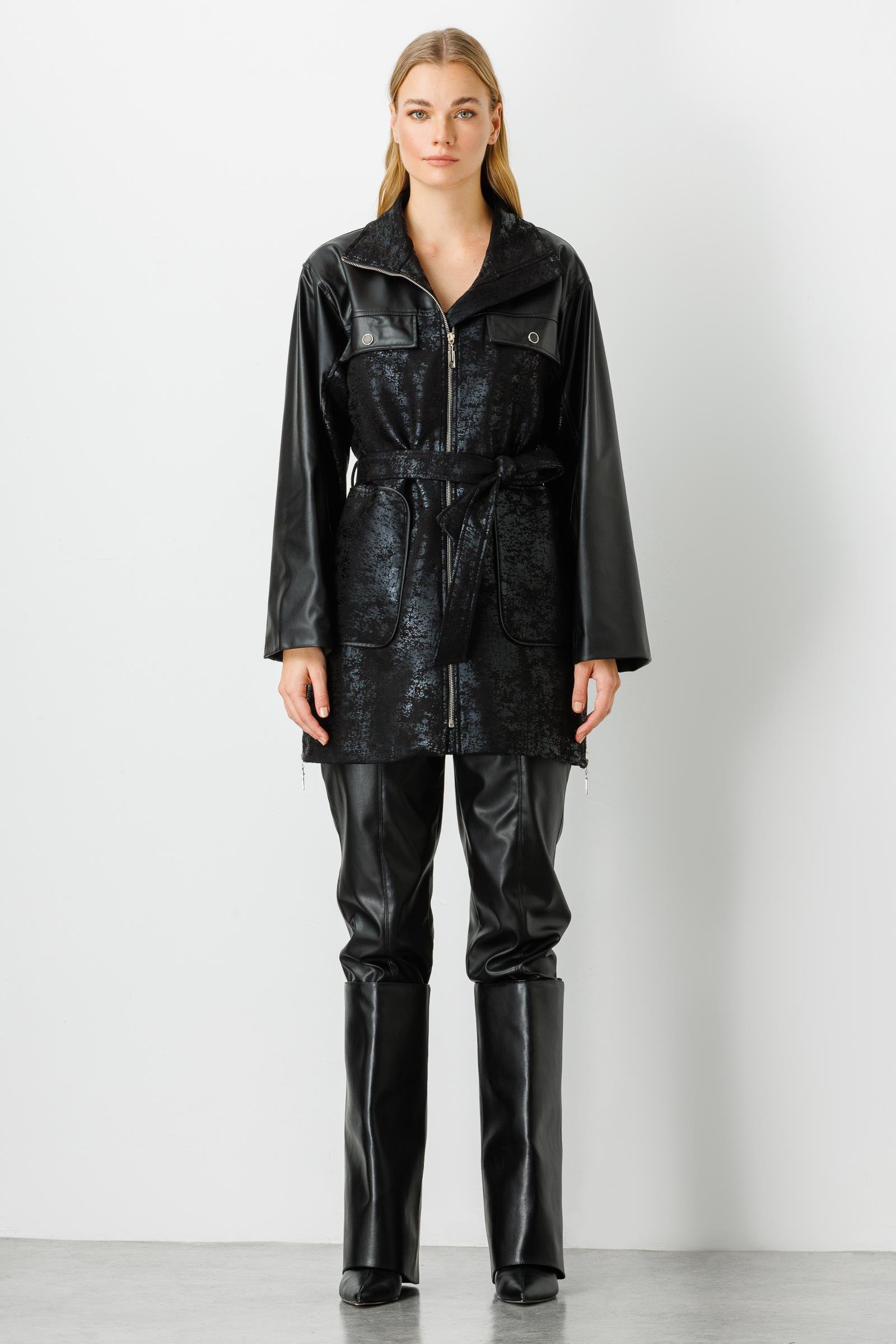 Modailgi  Torba Cepli Deri Kap Siyah