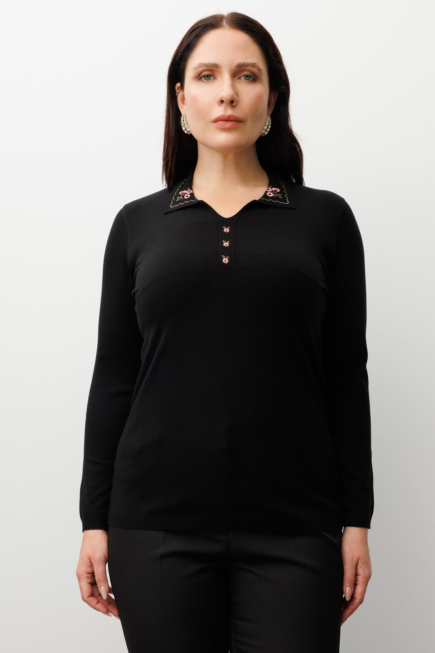 Modailgi  Viskon Triko Siyah