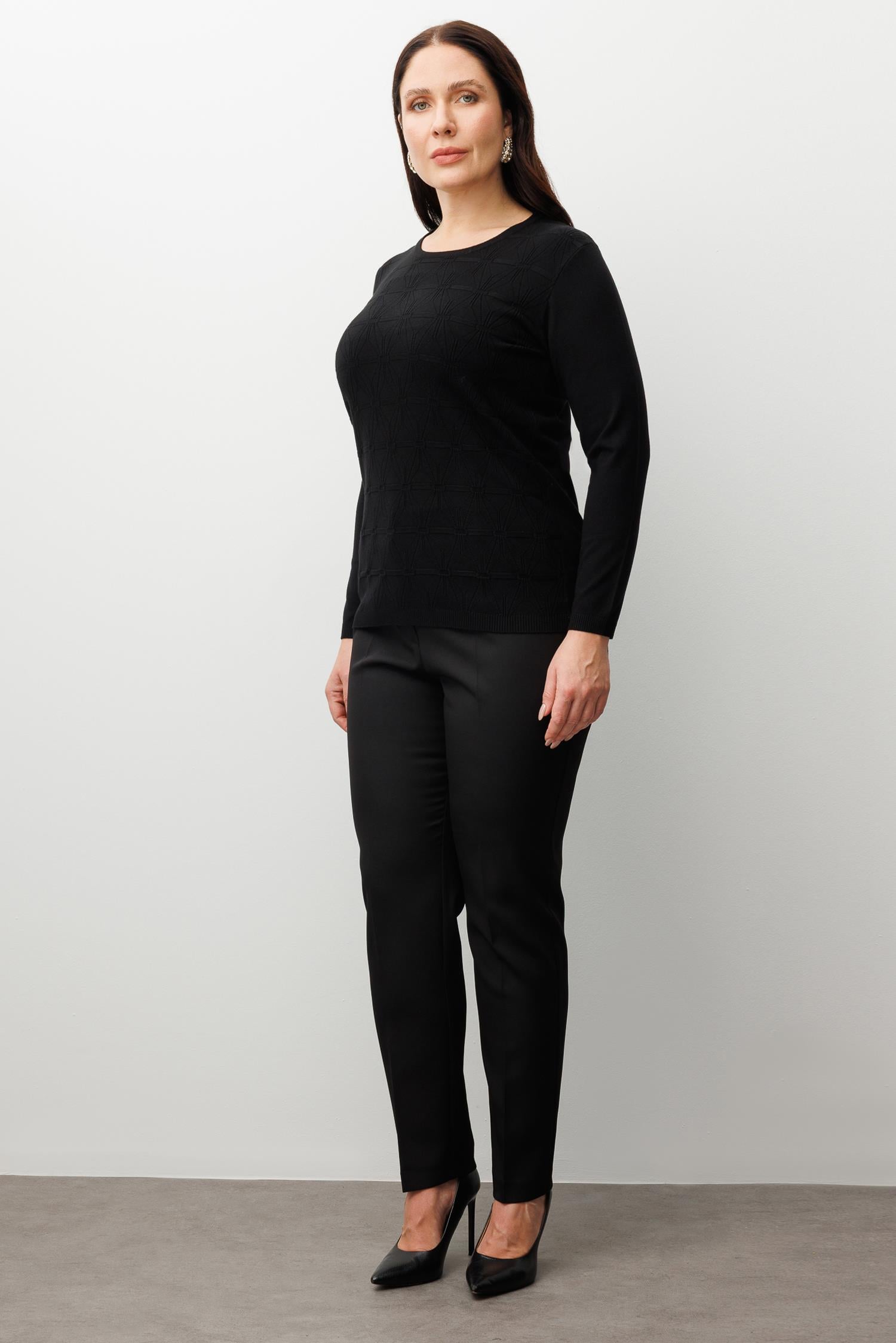 Modailgi  Viskon Triko Siyah