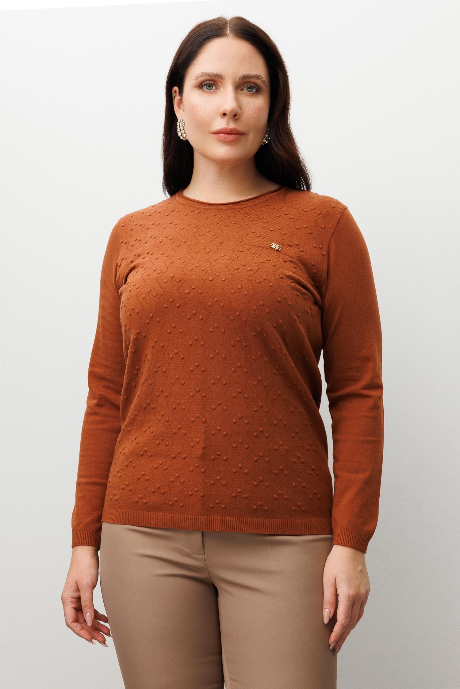 Modailgi  Viskon Triko Taba