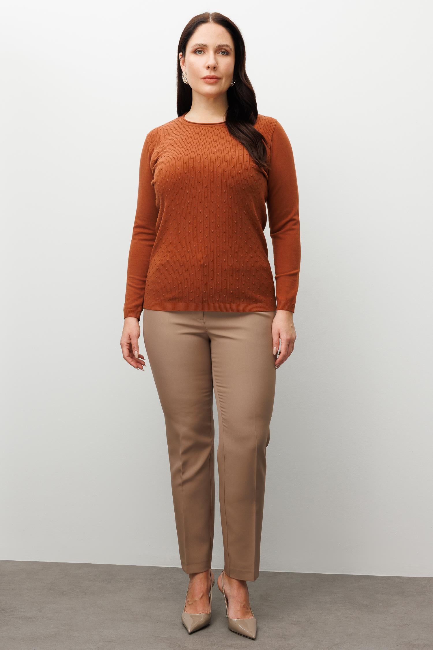 Modailgi  Viskon Triko Taba