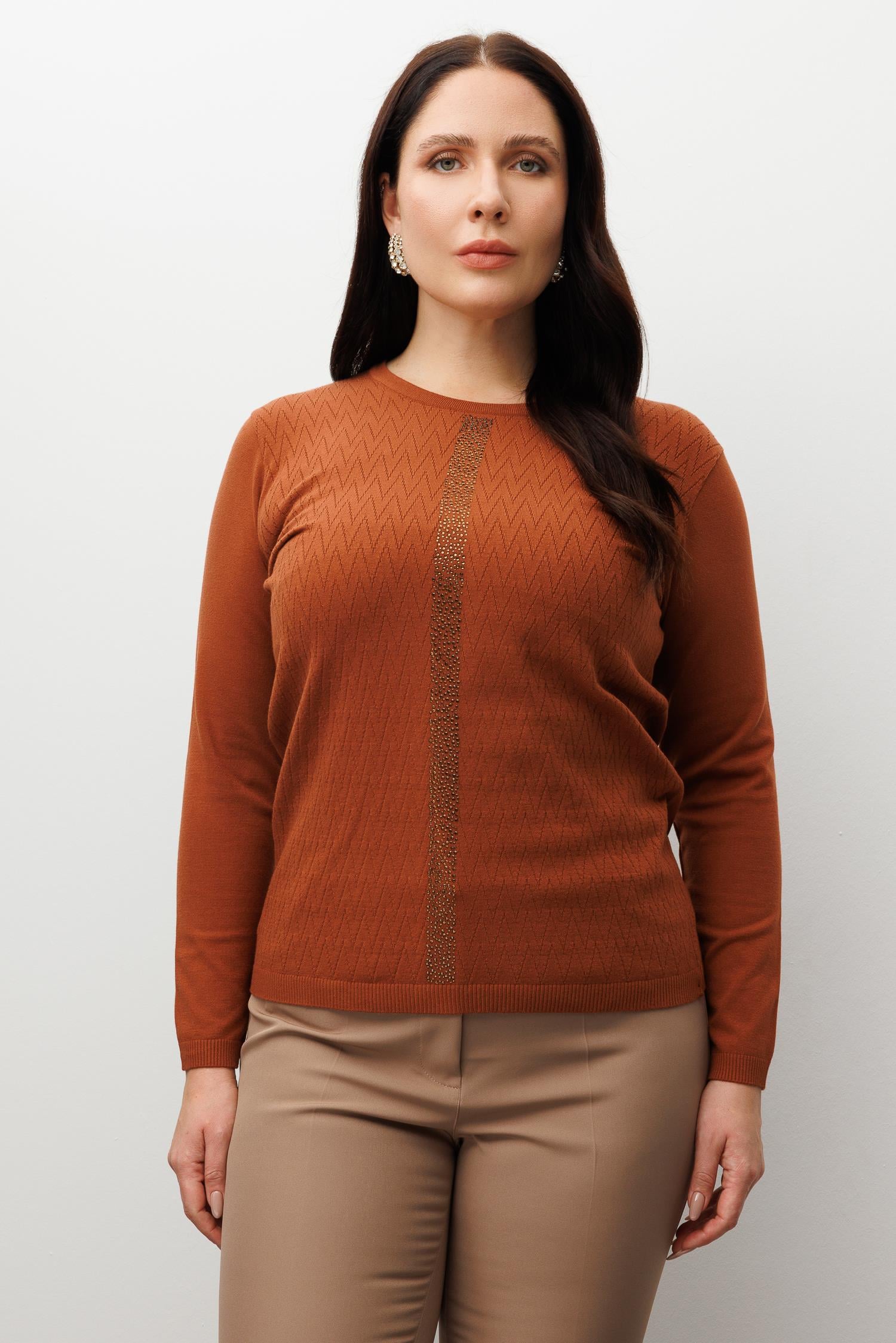 Modailgi  Viskon Triko Taba