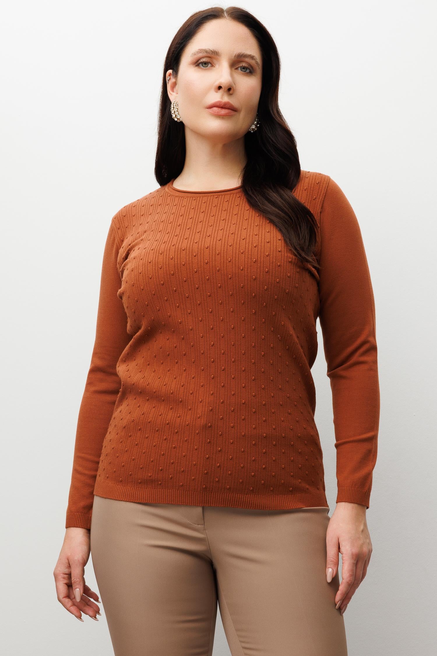 Modailgi  Viskon Triko Taba