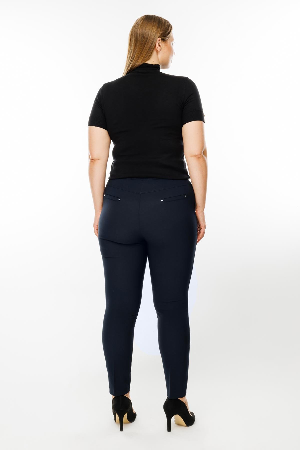 Modailgi  Yan Cep Dar Paça Pantolon Laci