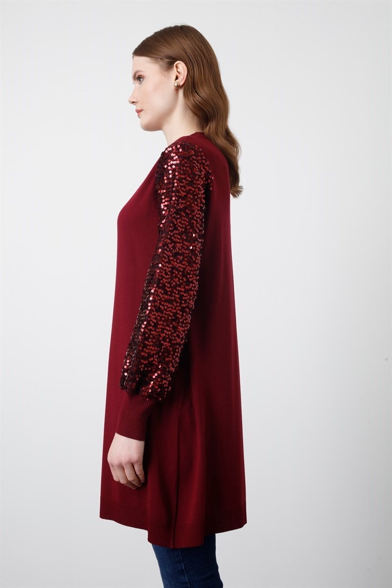 MODENA TUNİK BORDO-MÜRDÜM