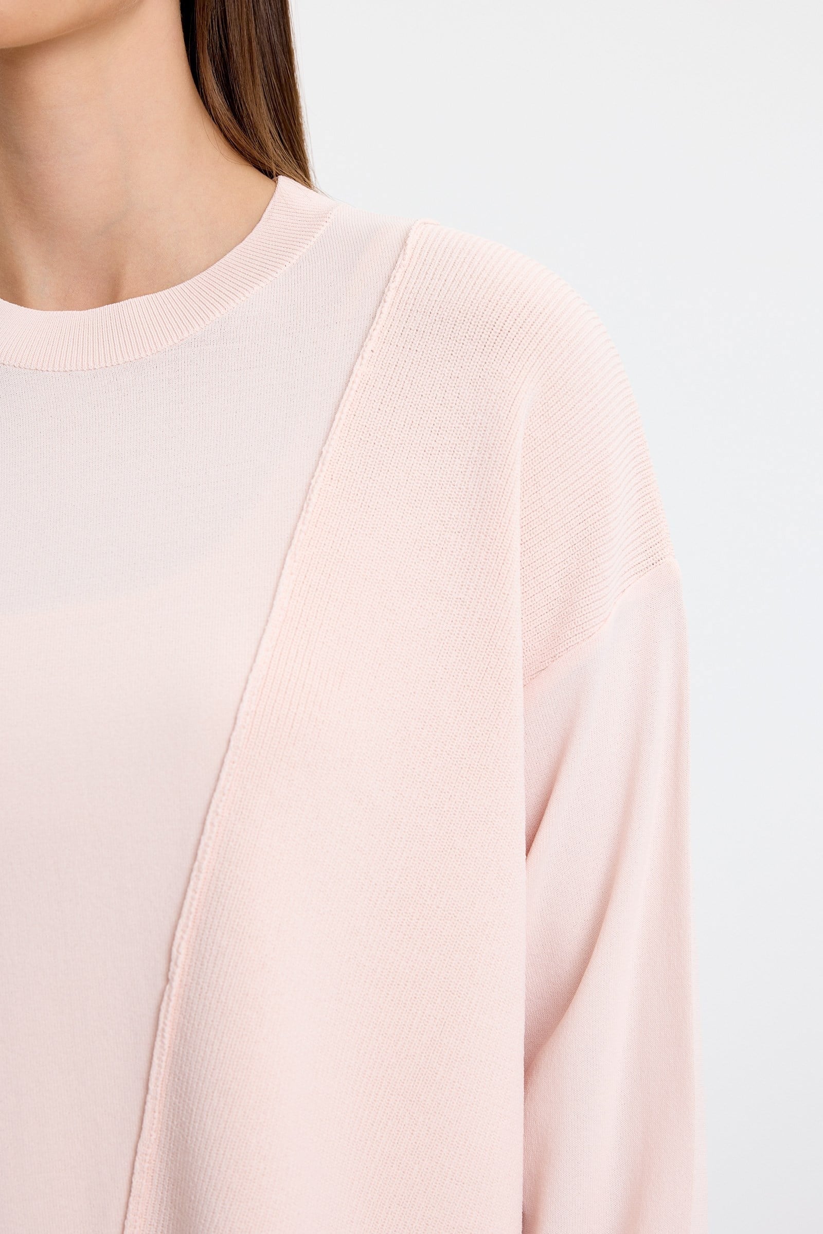 Örgü Detaylı Rayon Tunik PUDRA