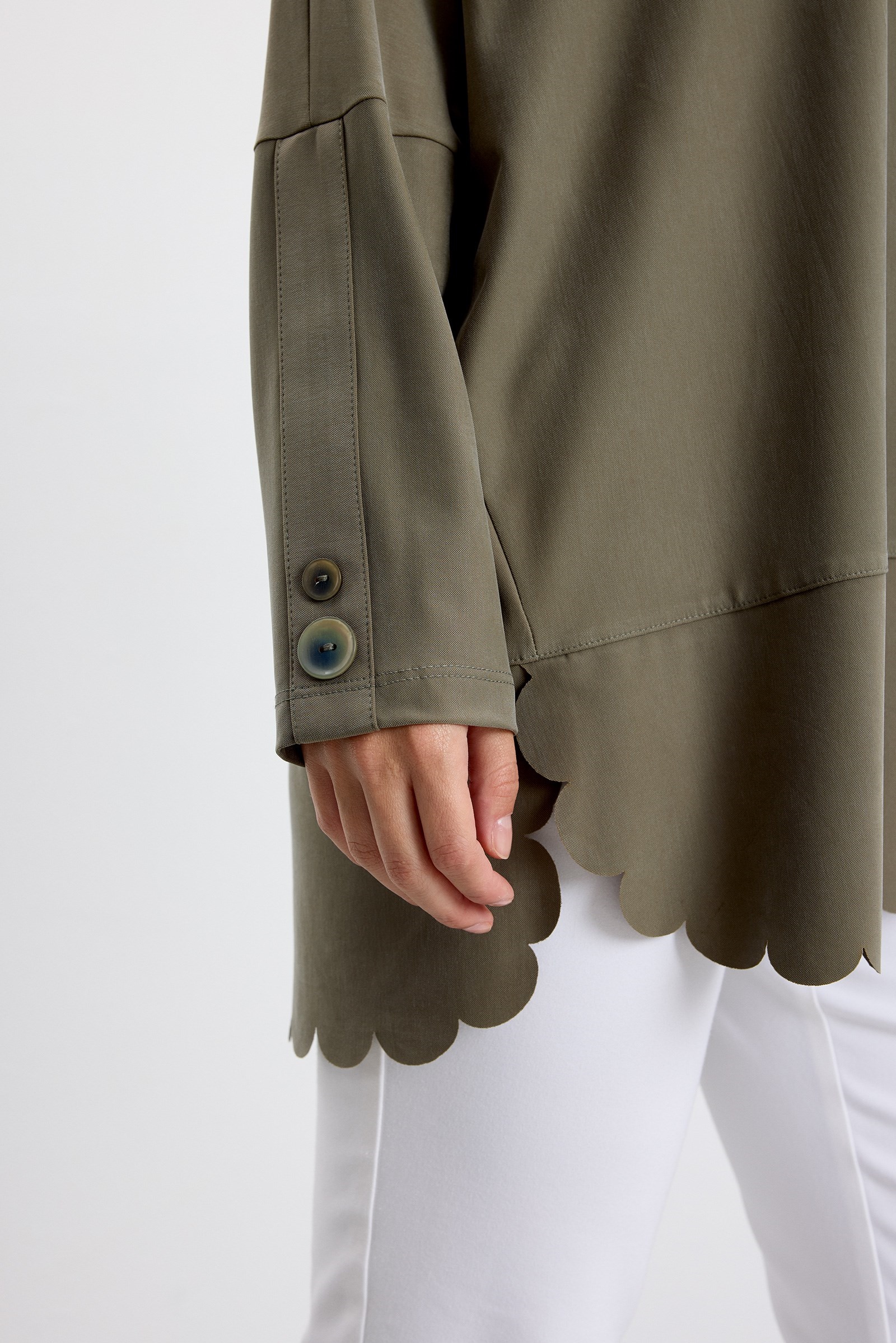 Oversize Tunik HAKİ