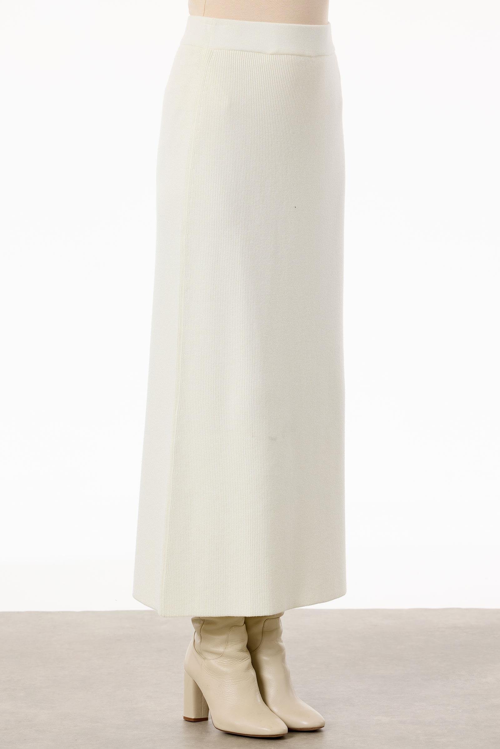 Selanik Örgülü Kolları Düğmeli Takım EKRU