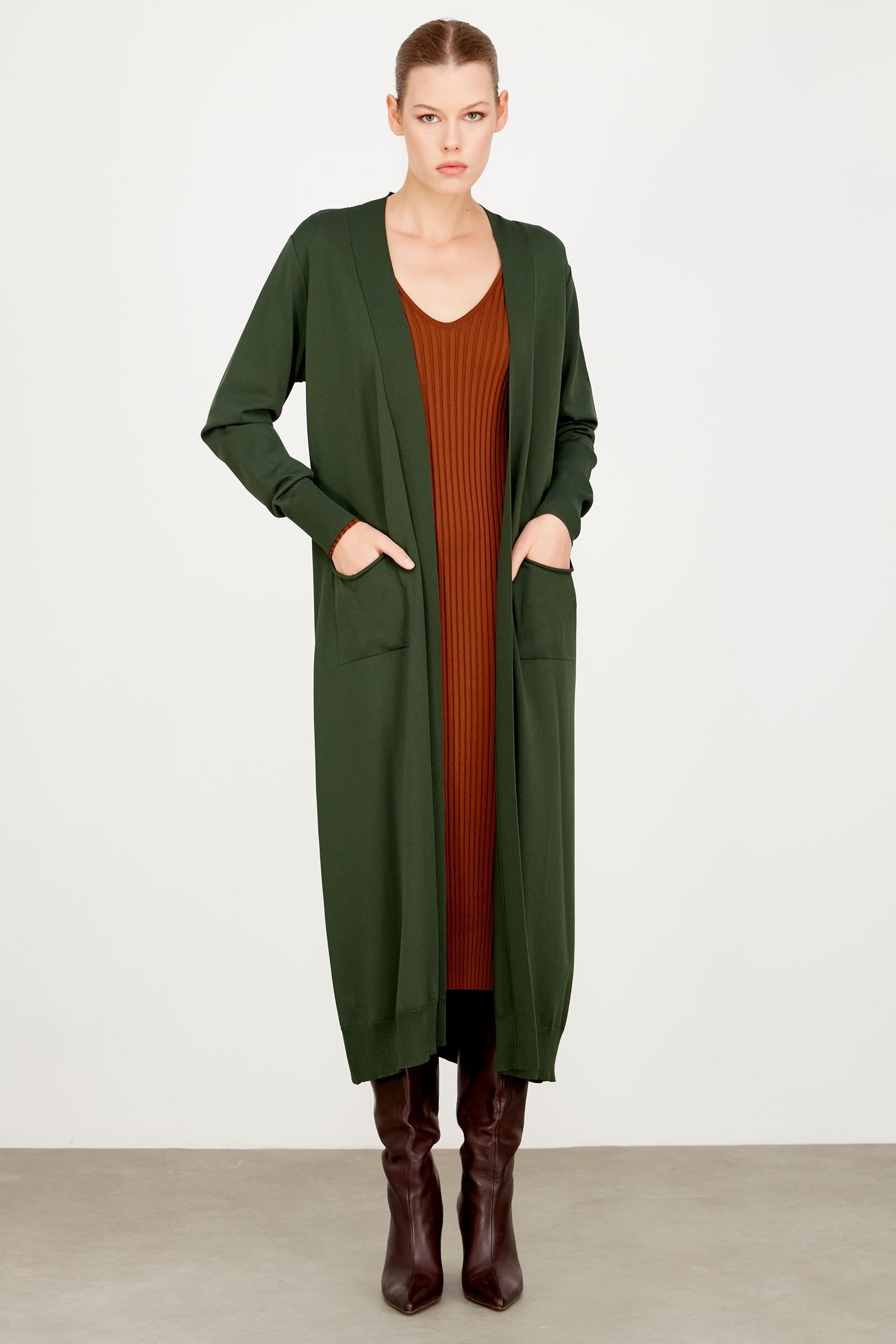 SOSİS CEPLİ BASIC RAYON HIRKA ZÜMRÜT