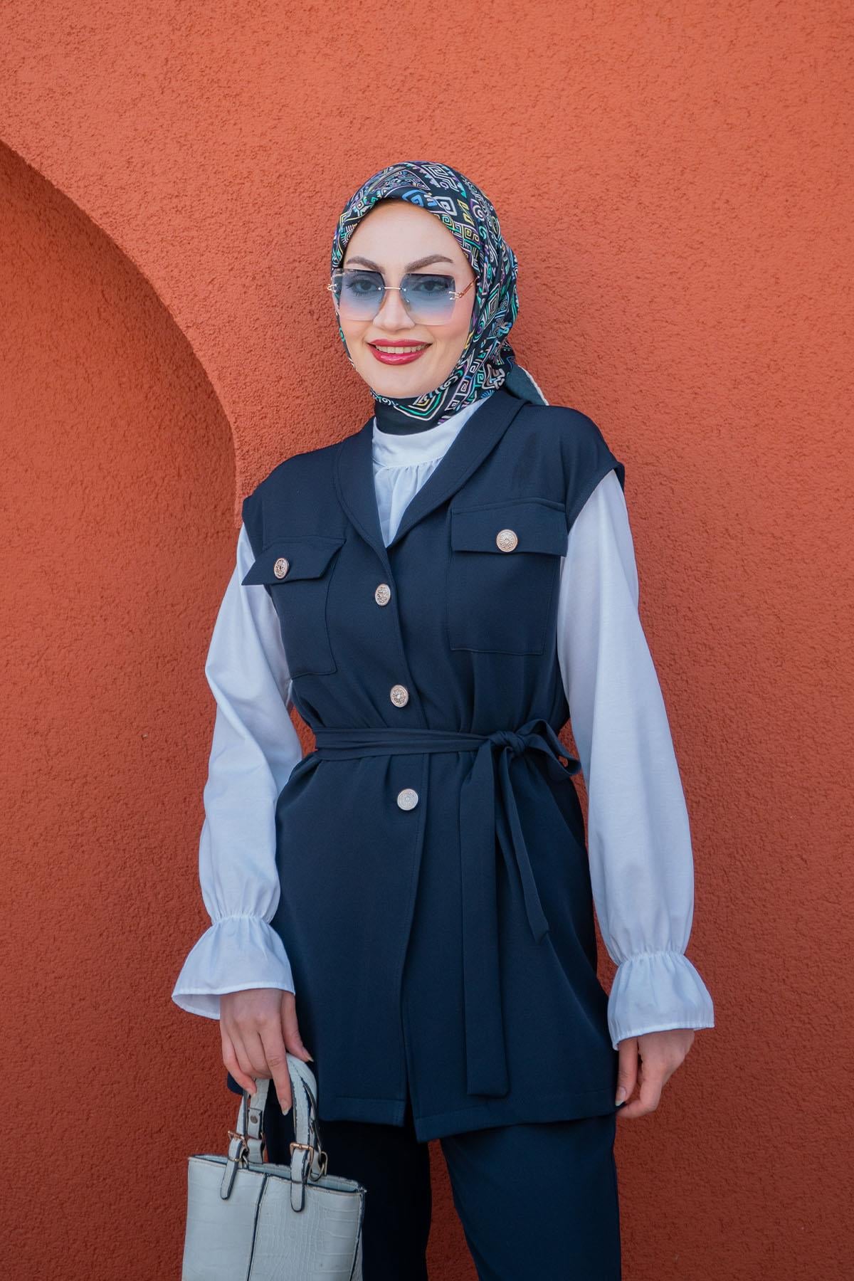 Lim Bluz Hediyeli Üçlü Takım-Laci