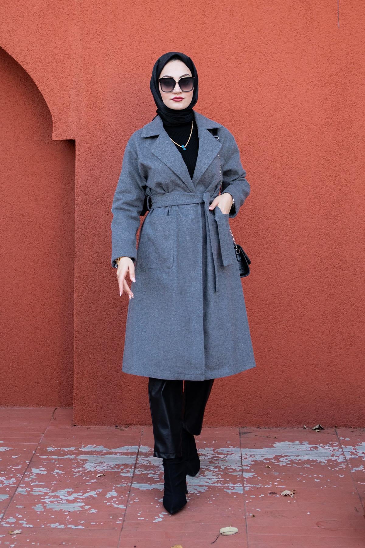 Nix Kaşe Astarsız Kaban-Ant