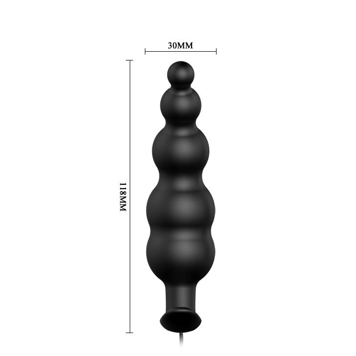 12 Titreşimli G-Spot Prostat Stimülatör Anal Vibratör Zenci Penis