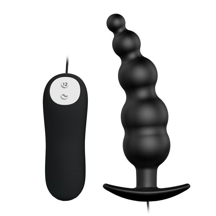 12 Titreşimli G-Spot Prostat Stimülatör Anal Vibratör Zenci Penis