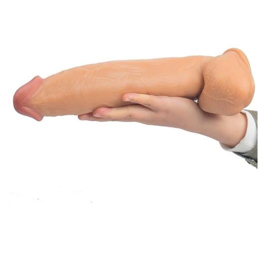 31 Cm Uzun Kalın  Realistik Dildo Penis