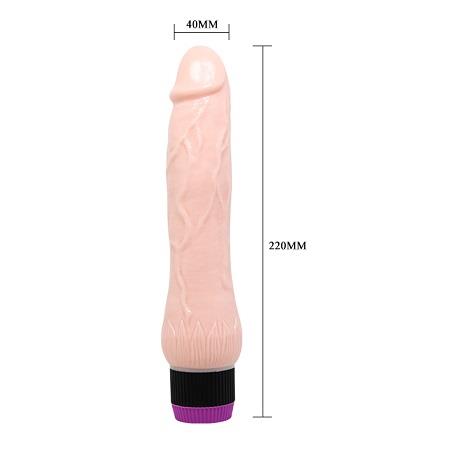 Adour 22Cm Titreşimli Gerçekçi Realistik Vibratör Penis Dildo
