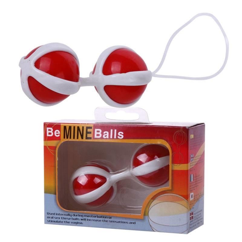 Be Mine 2Li Bilyalı Anal Vajinal Zevk Topu Kegel Egzersiz Topları