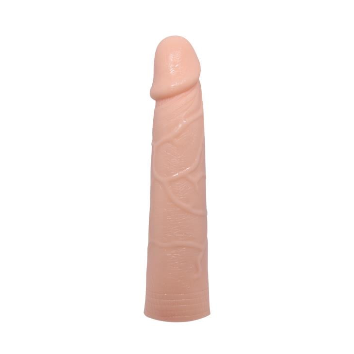 Big 6Cm Dolgulu Realistik Penis Kılıfı Uzatmalı Prezervatif Dildo