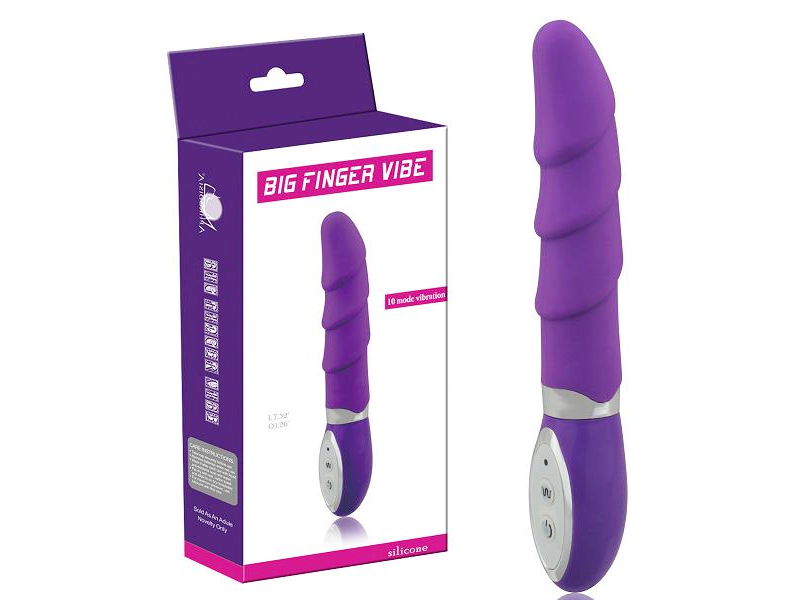 Bıg Fınger Vıbe 10 Farklı Titreşimli Lüks Teknolojik Vibratör