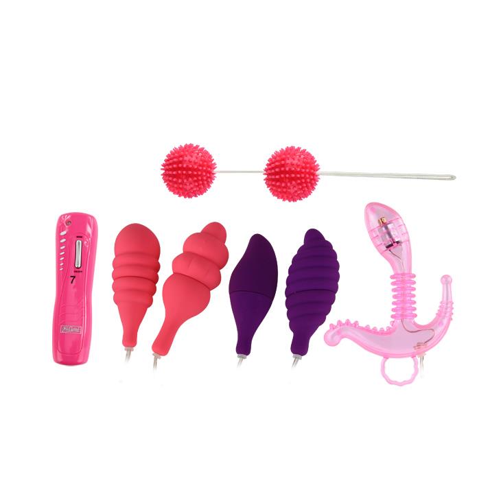 Clımax Combo Titreşimli 6 Çeşit Anal Vajinal Lüks Vibratör Set