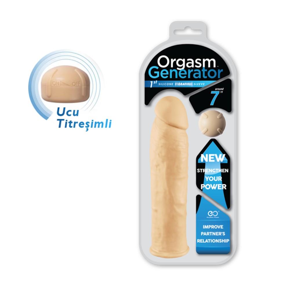 Excellent Power 18Cm Titreşimli Penis Kılıfı