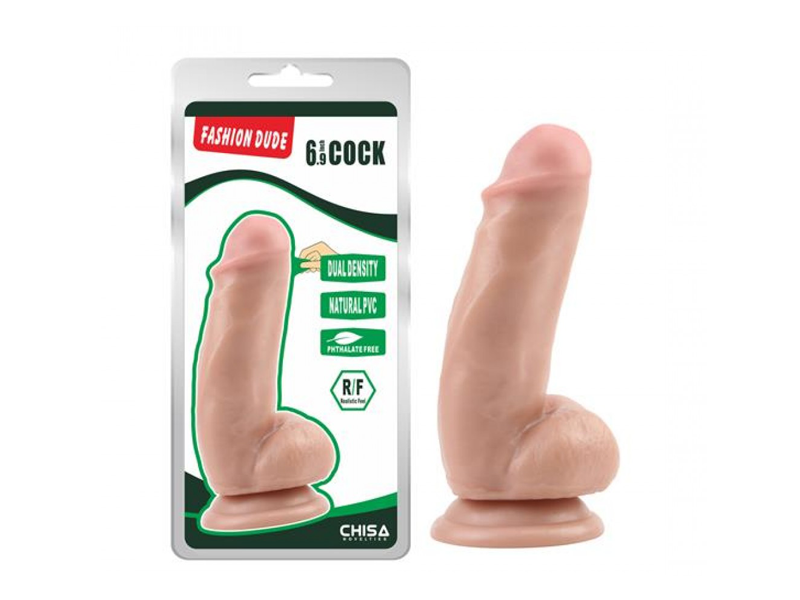 Fashion Dude 17.5cm Çift Katmanlı Dildo