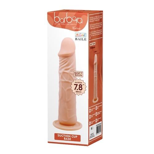 Güçlü Vantuzlu Damarlı Soft Realistik Penis Anal Dildo Vibratör