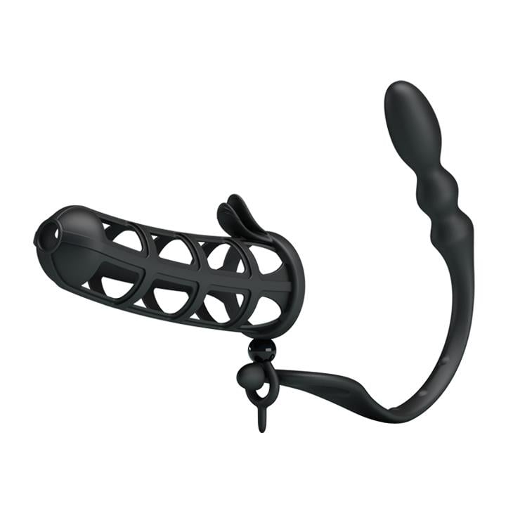 Hercules Zenci Anal Plug Fantezi Penis Kafesi Prostat Stimülatör