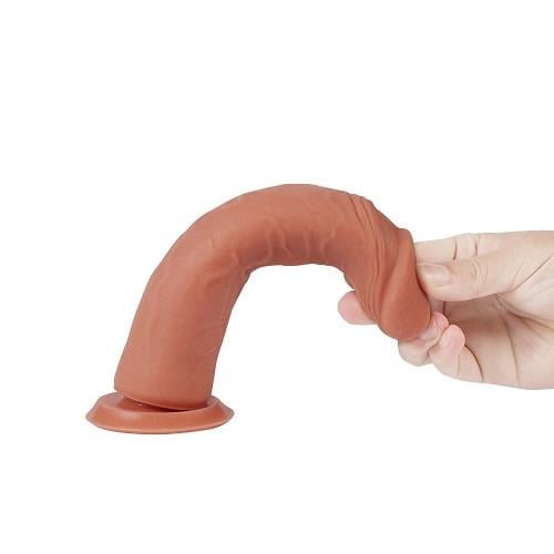 Hunt 22 Cm Güçlü Vantuzlu Damarlı Tam Realistik Penis Anal Dildo