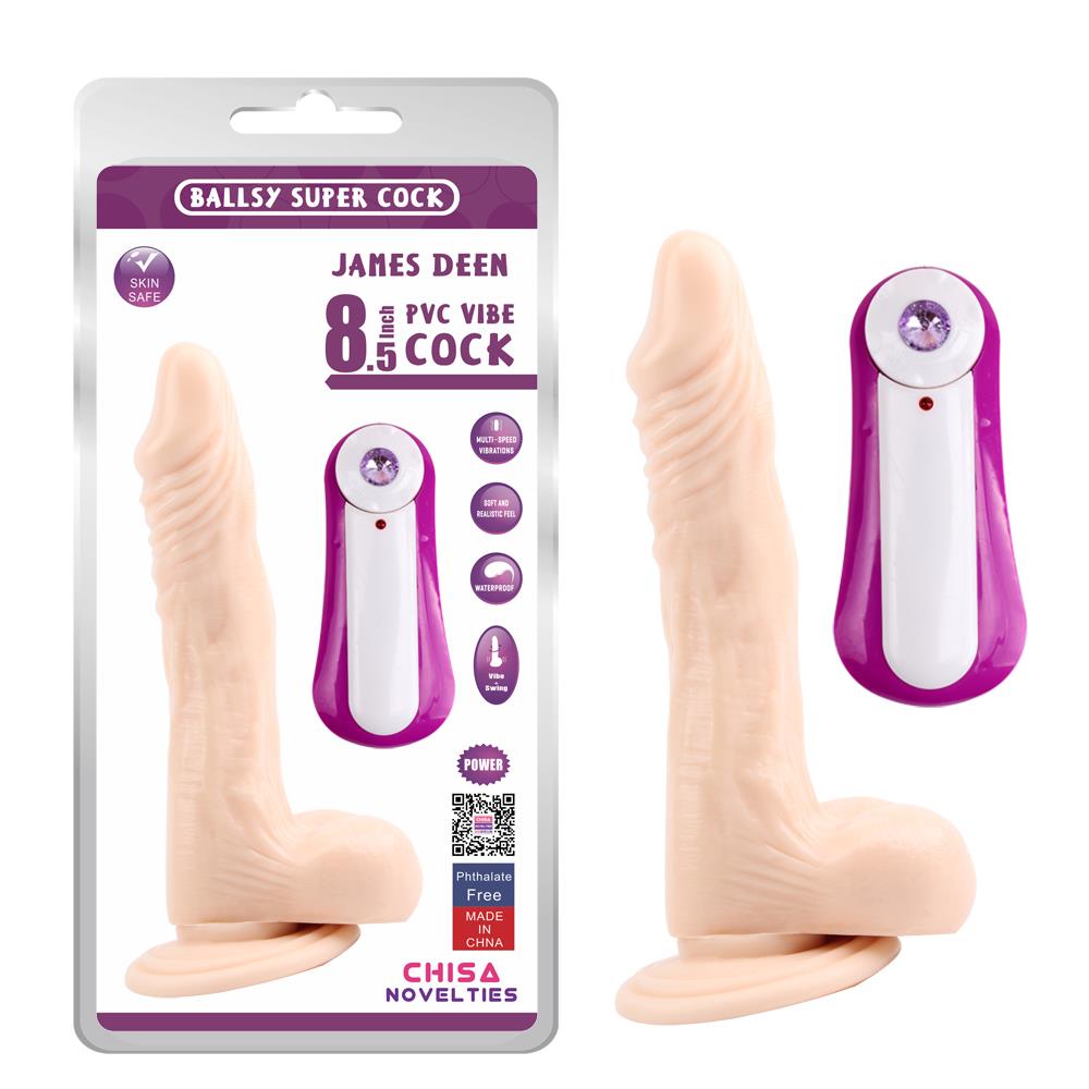 James Deen 21.5cm Vibratör