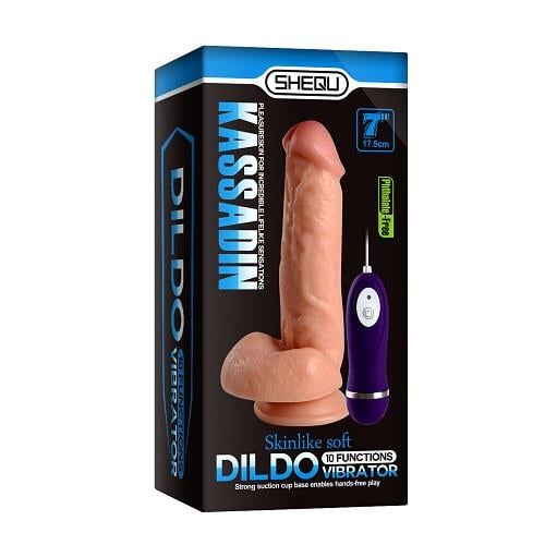 Kassadin 17 Cm Ultra Soft 10 Titreşimli Realistik Vibratör