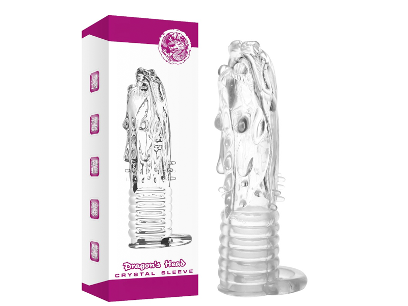 Klitoris Uyarıcı Şeffaf Silikon Penis Kılıfı