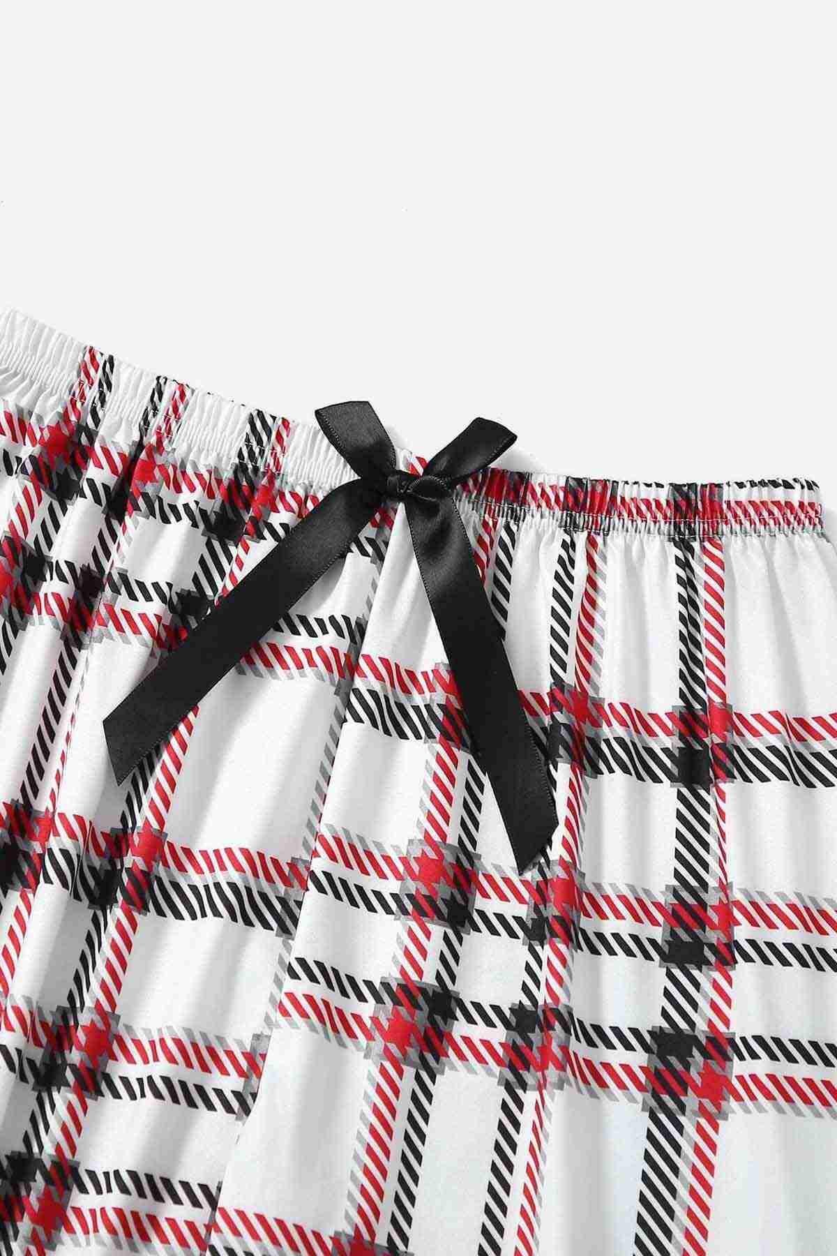Merry See Basklı Ultrasoft Askılı 3'lü Paket Sortlu Pijama Takımı Çok Renkli