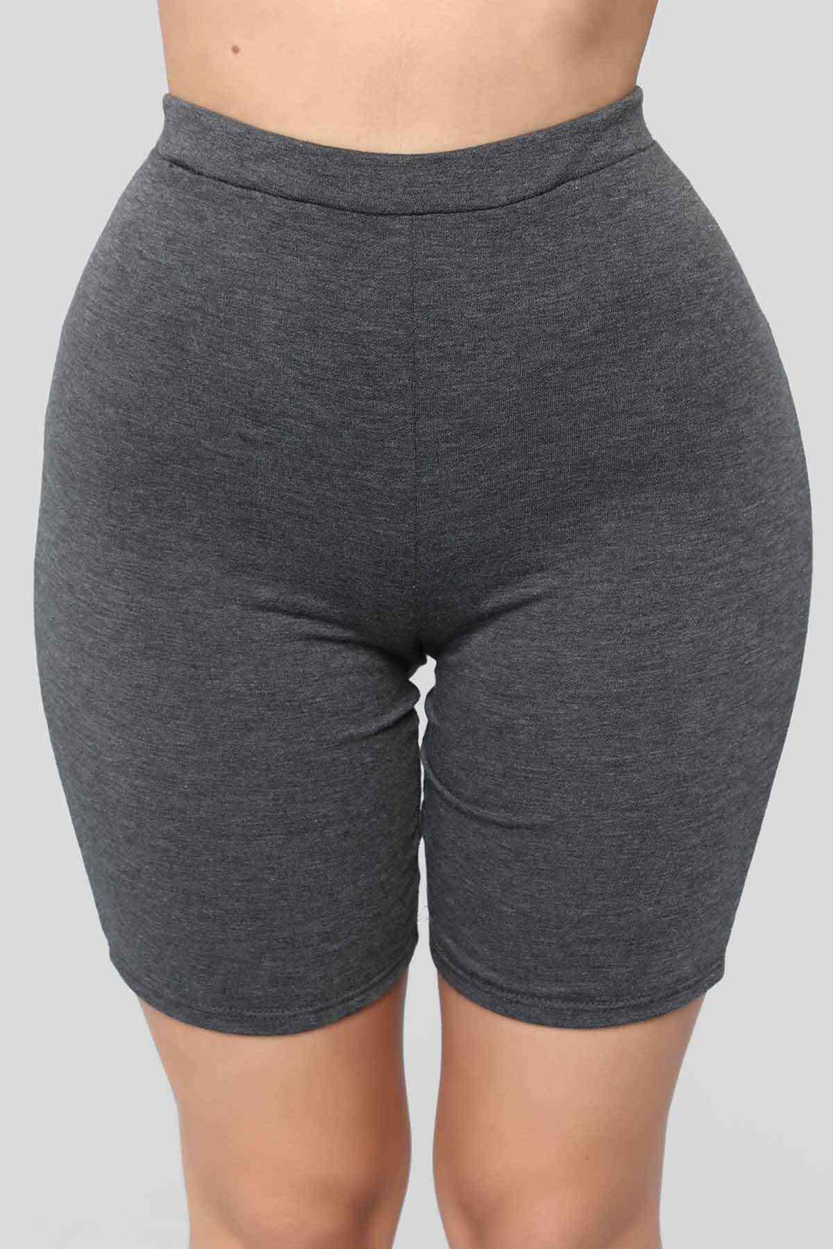 Merry See Penye Şortlu Fermuarlı Alt Üst Pijama Takım Gri