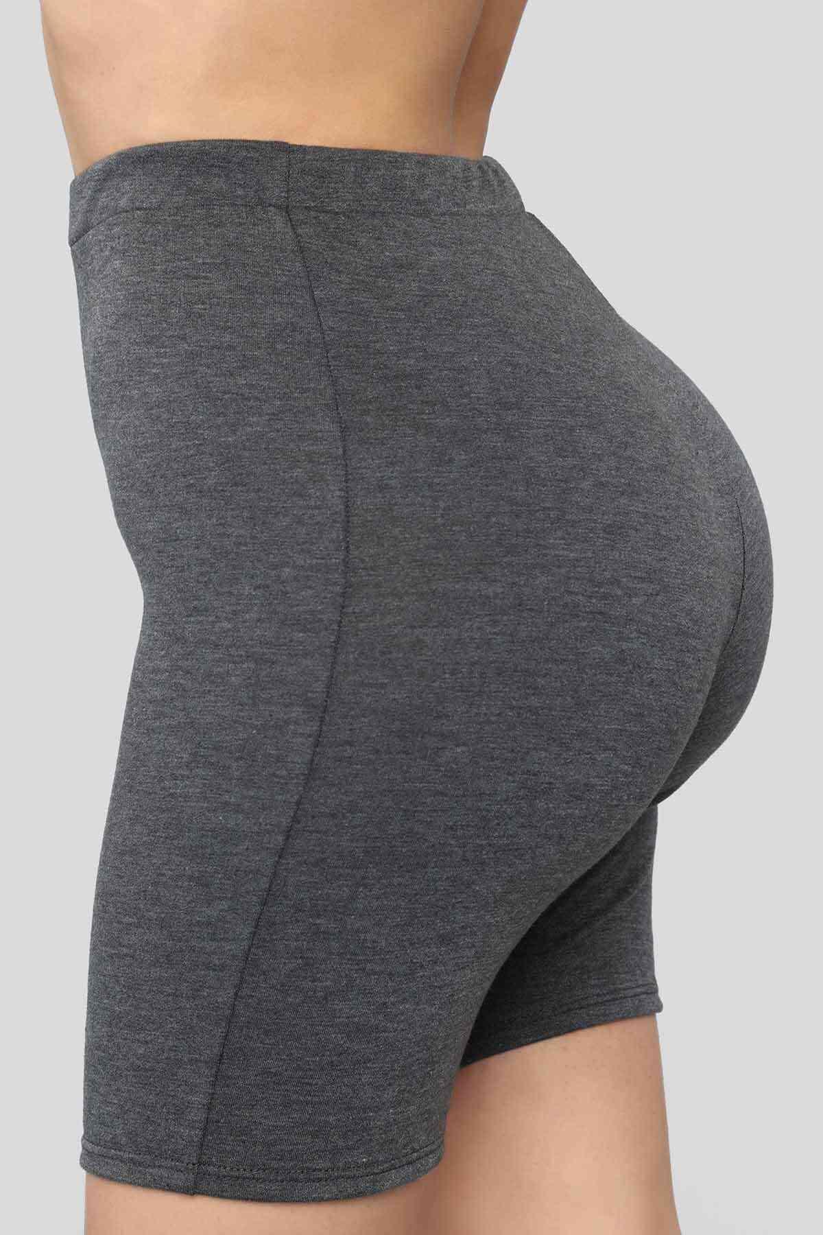 Merry See Penye Şortlu Fermuarlı Alt Üst Pijama Takım Gri