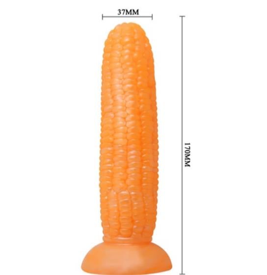 Passionate Fruit 17 Cm Güçlü Vantuzlu Jel Penis Anal Dildo - Mısır
