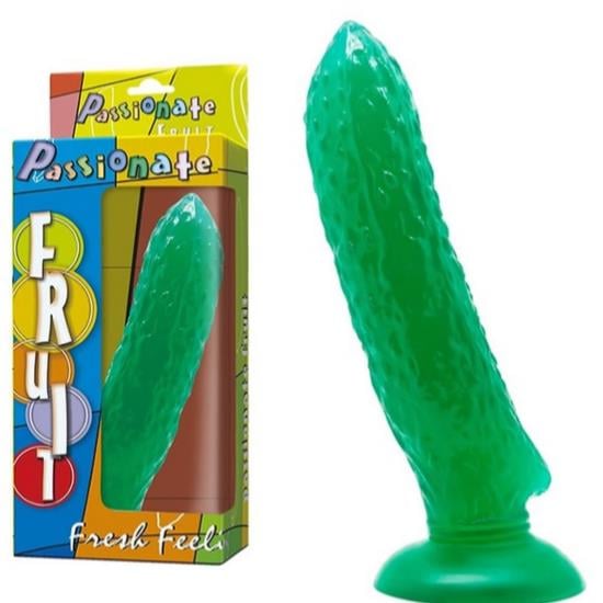 Passionate Fruit 17 Cm Güçlü Vantuzlu Jel Penis Anal Dildo