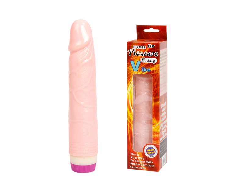 Pleasure 21Cm Titreşimli Realistik Vibratör Gerçekci Penis Dildo