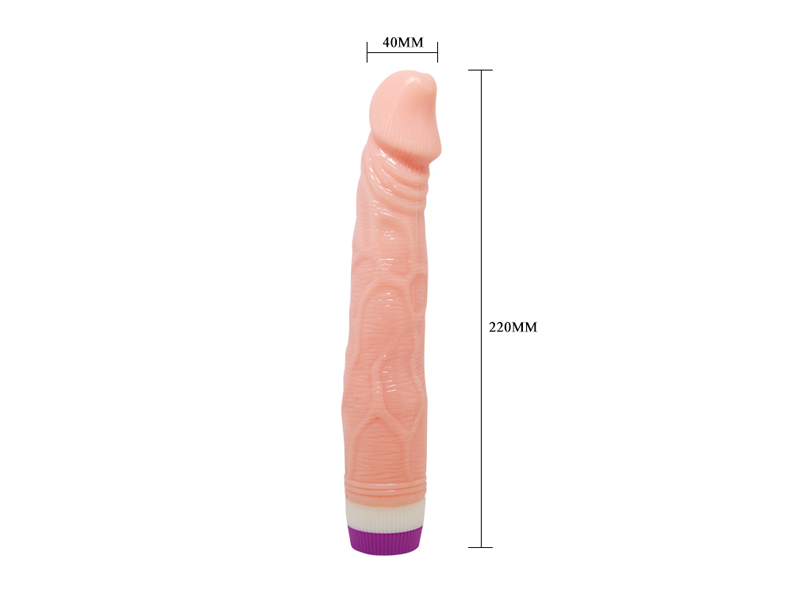 Pleasure Vibe 22Cm Titreşimli Realistik Vibratör Penis Dildo