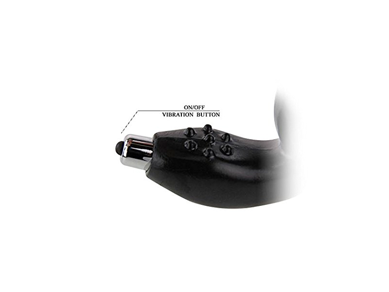 Prostat Ve Testis Uyarıcılı Titreşimli G-Spot Anal Vibratör Plug