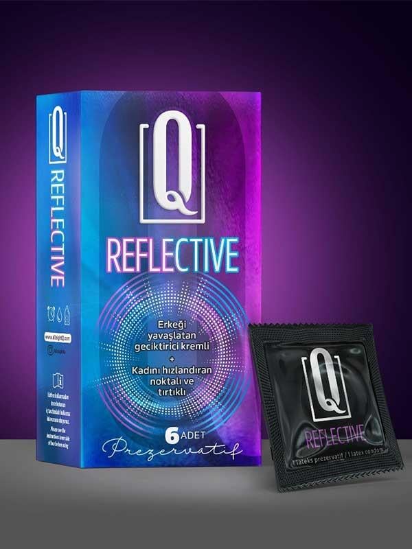 Q Reflective 6'Lı  Prezervatif