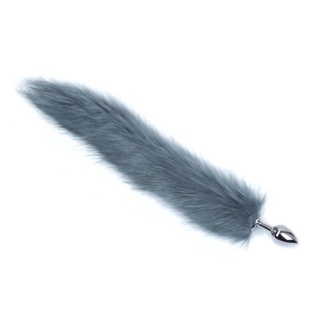 RearPlugs Gri Kuyruklu Anal Tıkaç